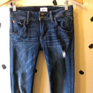 Hudson Skinny Jeans Low to Mid Waisted